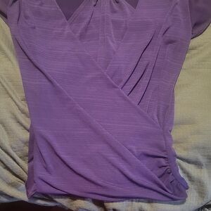 Chic Women's Purple Blouse